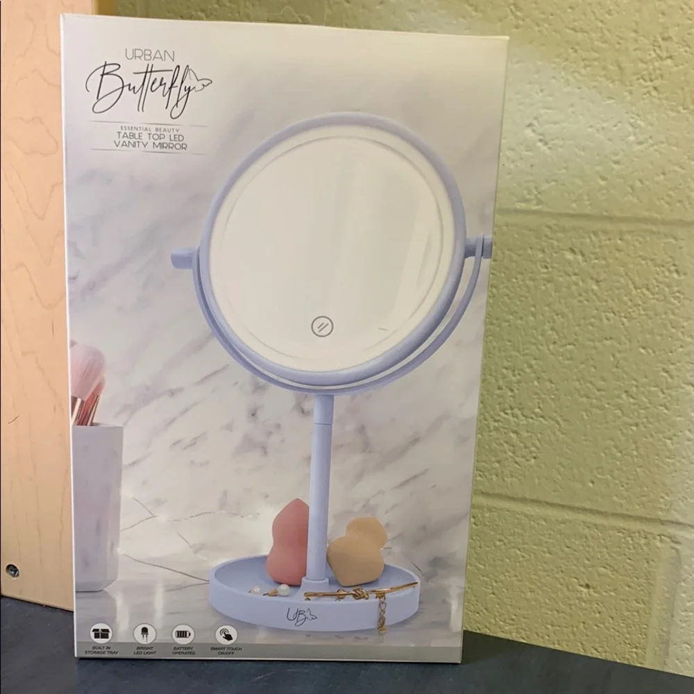 Urban Butterfly LED Vanity Mirror